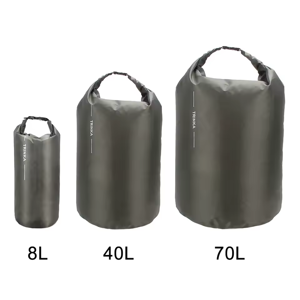 Fishing Kayak Crate - 8L 40L 70L Roll‑Top Waterproof Dry