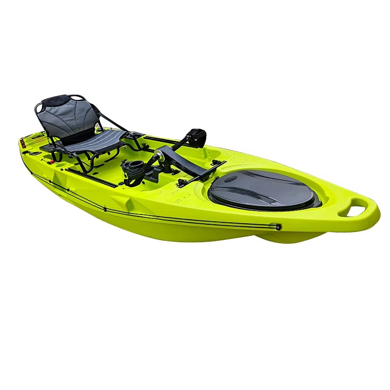 3.3m 11ft Hands Free Fin Prope - đánh giá và giá Fishing Kayak Pedal Drive
