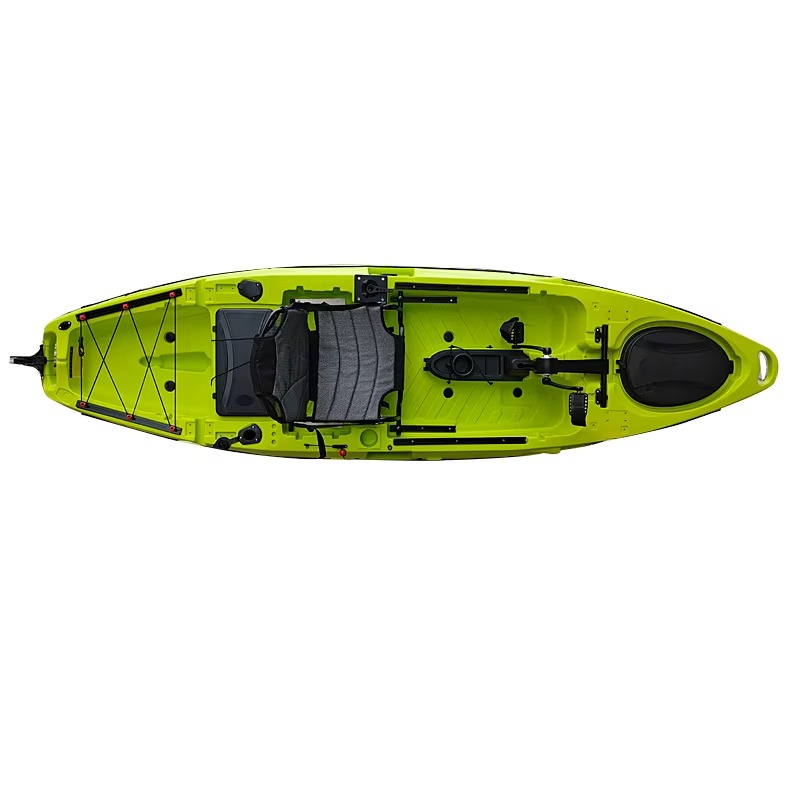 3.3m 11ft Hands Free Fin Prope - đánh giá và giá Fishing Kayak Pedal Drive