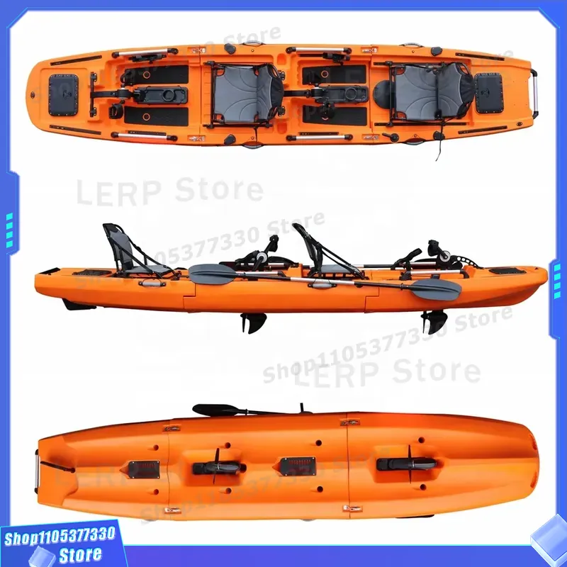 14.5FT Modular Kayak Double Se - đánh giá và giá Fishing Kayak Sit In