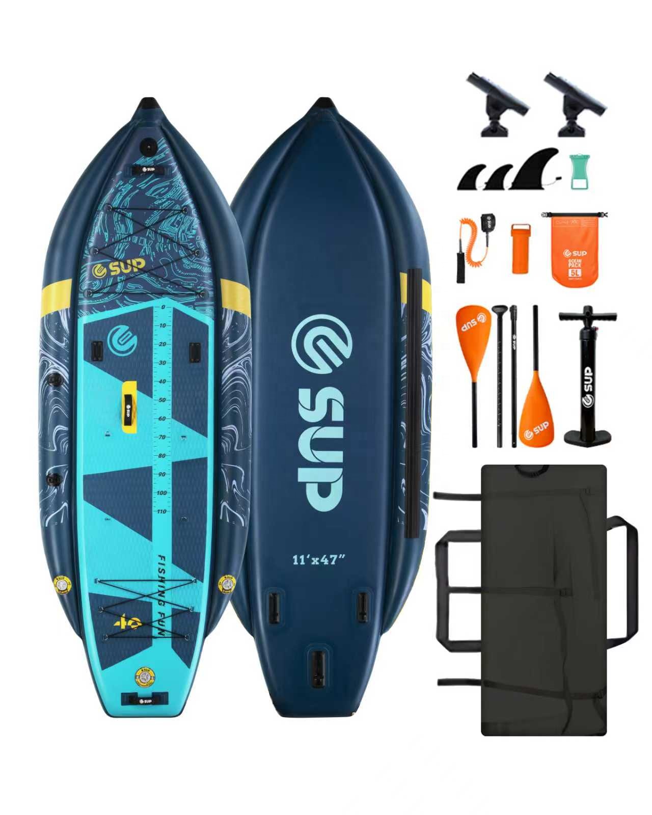 Inflatable Fishing Kayak with  - đánh giá và giá Fishing Kayak Pedal Drive