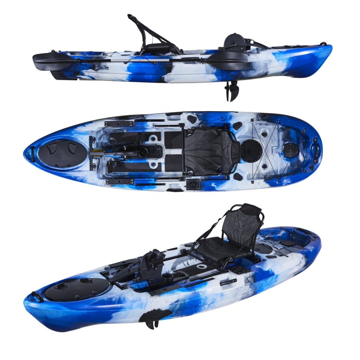 10FT Classic Pedal Fishing Kay - đánh giá và giá Fishing Kayak Pedal Drive