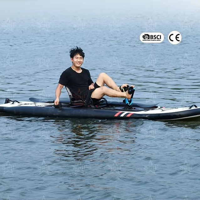 Factory Inflatable Pedal Kayak - đánh giá và giá Fishing Kayak Sit In