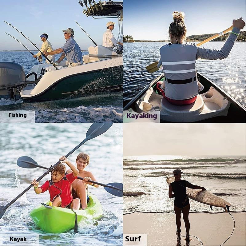 Adjustable Elastic Kayak Rod L - đánh giá và giá Fishing Kayak Paddle Leash
