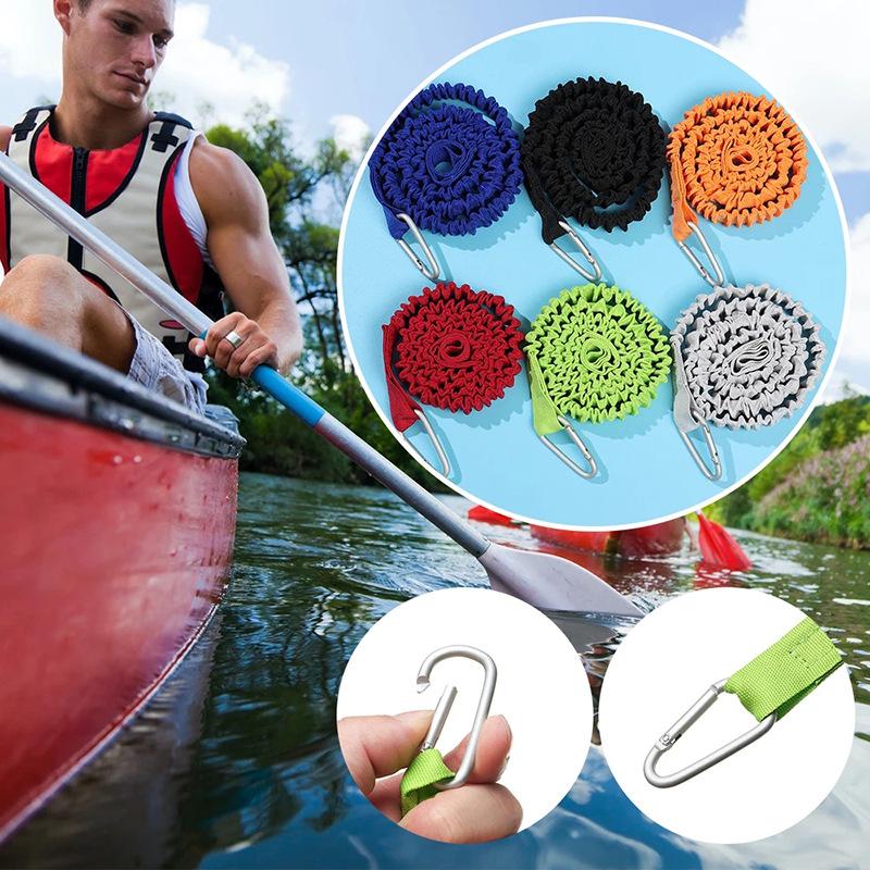 Adjustable Elastic Kayak Rod L - đánh giá và giá Fishing Kayak Paddle Leash