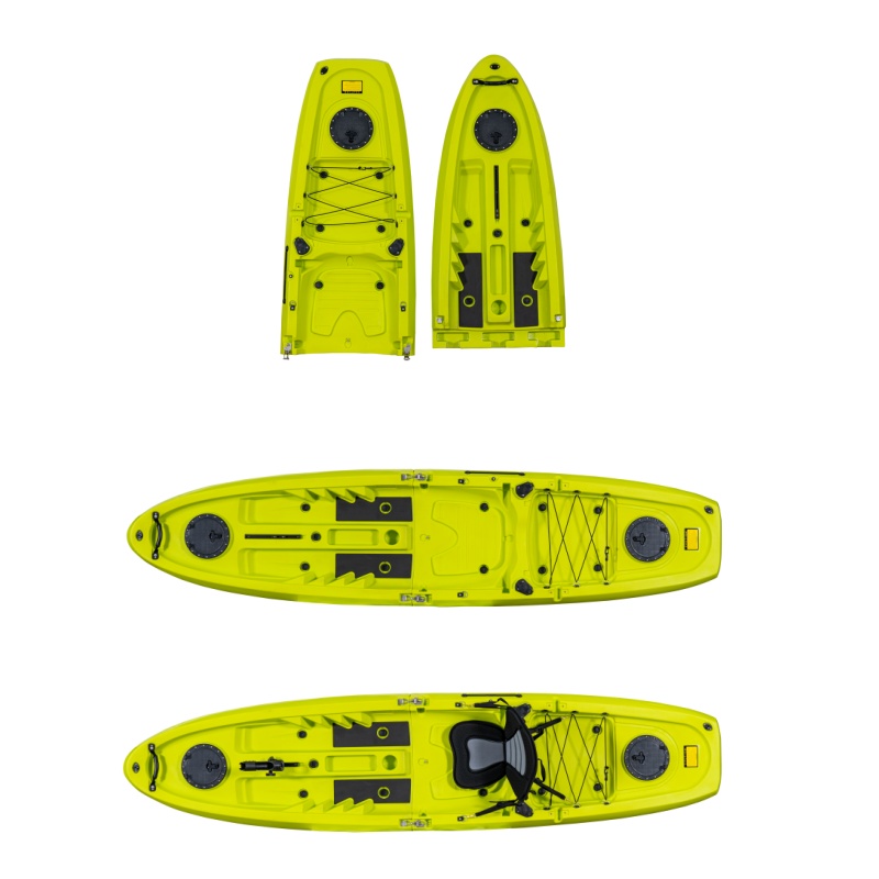 LSF Novel 3.3Meter 11FT Split  - đánh giá và giá Fishing Kayak Sit In