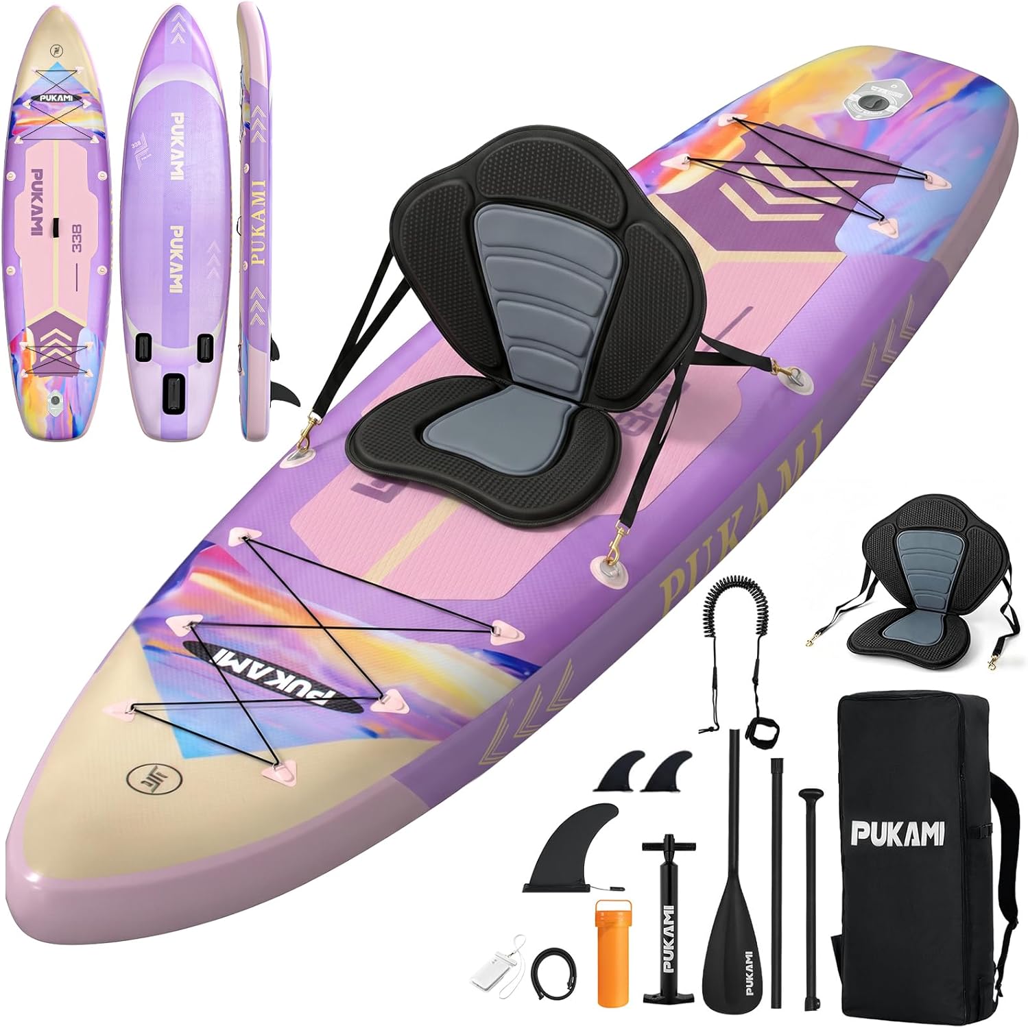 Extra Wide Inflatable Stand Up - đánh giá và giá Fishing Kayak Paddle